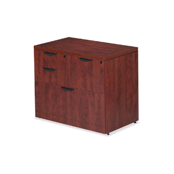 cherry four drawer file cabinet